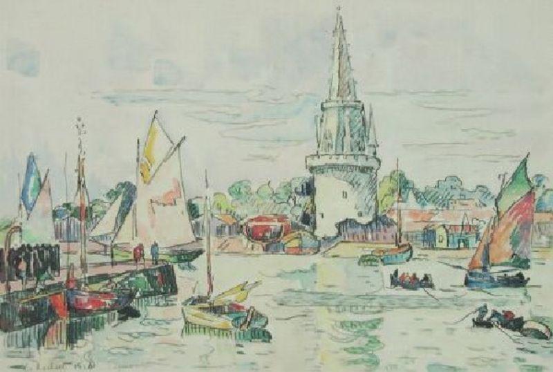 Paul Signac La Rochelle Hafenansicht